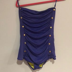 Juicy couture one piece swimsuit